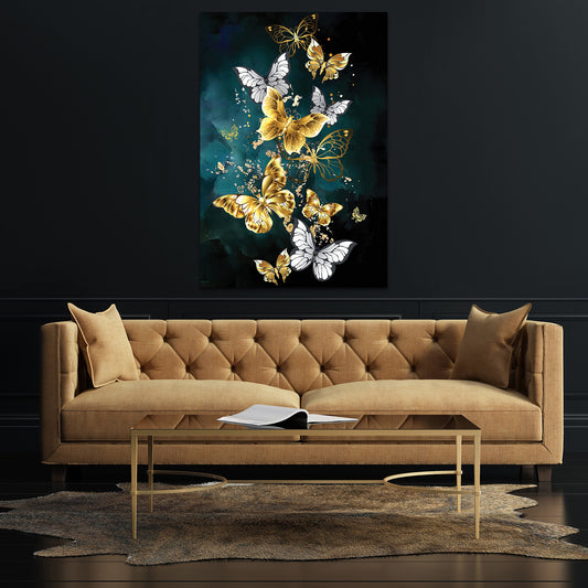 FAIRY Butterfly Modern Wall Art