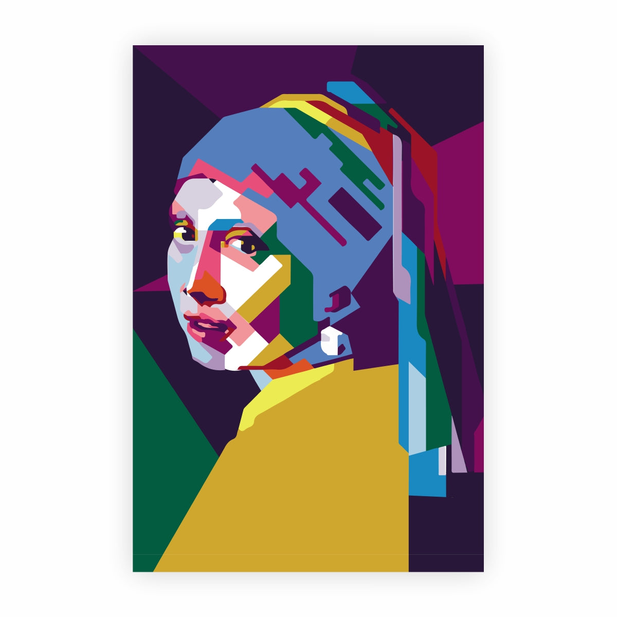 DAME Radiant Girl Pop Art Modern Wall Art