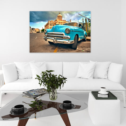 HAVANA Vintage American Car Modern Wall Art