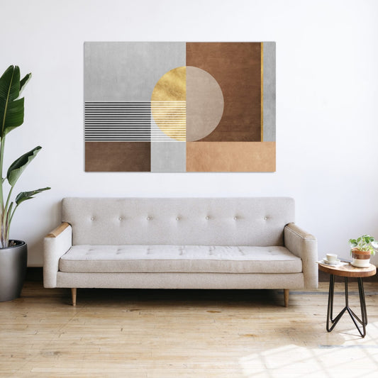 GEOMETRIC Dynamic Digital Abstract Modern Wall Art