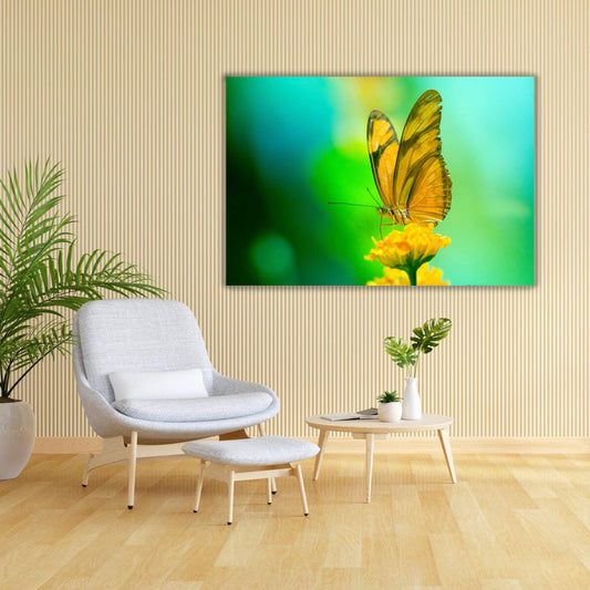 MARIGOLD Monarch Butterfly Modern Wall Art