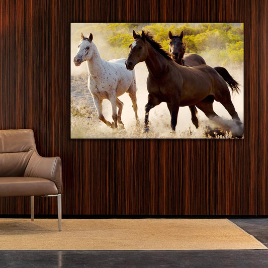 GALLOP Horse Running Modern Wall Art