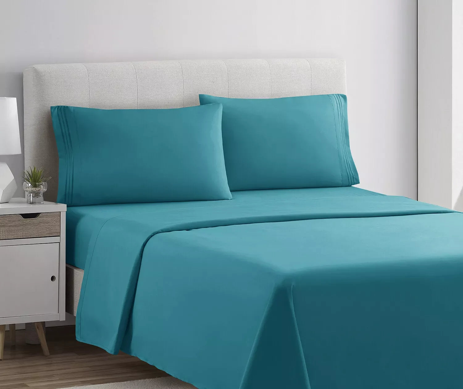 VETRA Ultra Soft Deep Pocket Bed Sheet Set Teal