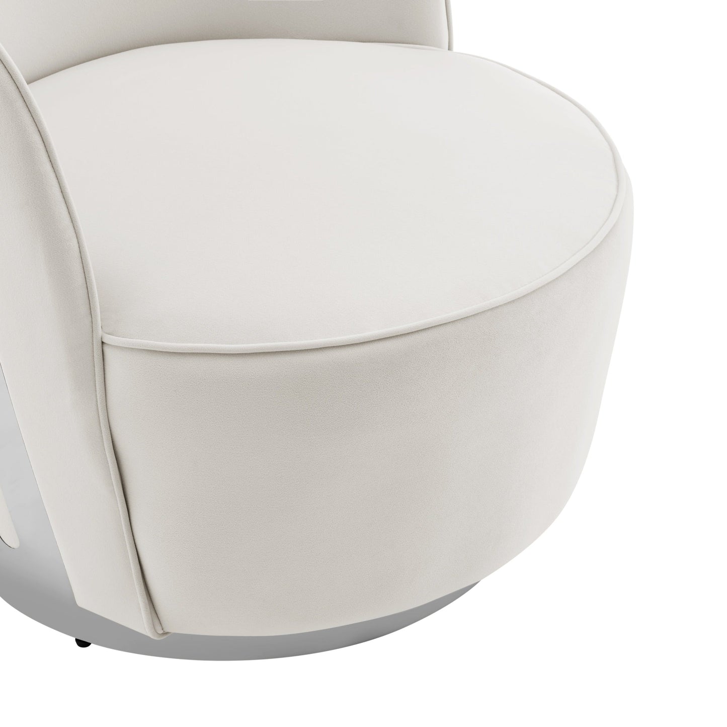 LUXE Elegance Swivel Accent Chair