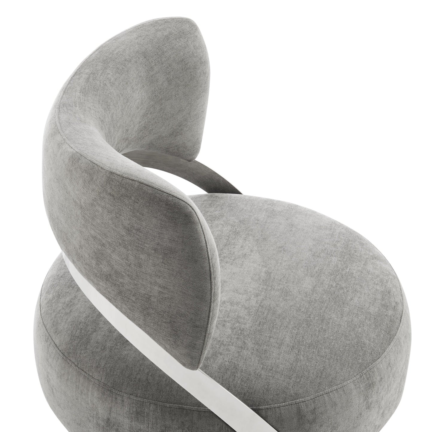 AURA Modern Accent Chair Gray