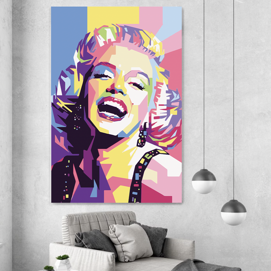 DIVA Marilyn Mosaic Pop Modern Wall Art