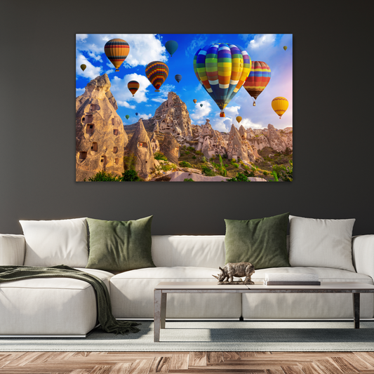 CAPPADOCIA Hot Air Balloon Modern Wall Art