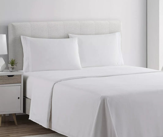 VETRA Ultra Soft Deep Pocket Bed Sheet Set White