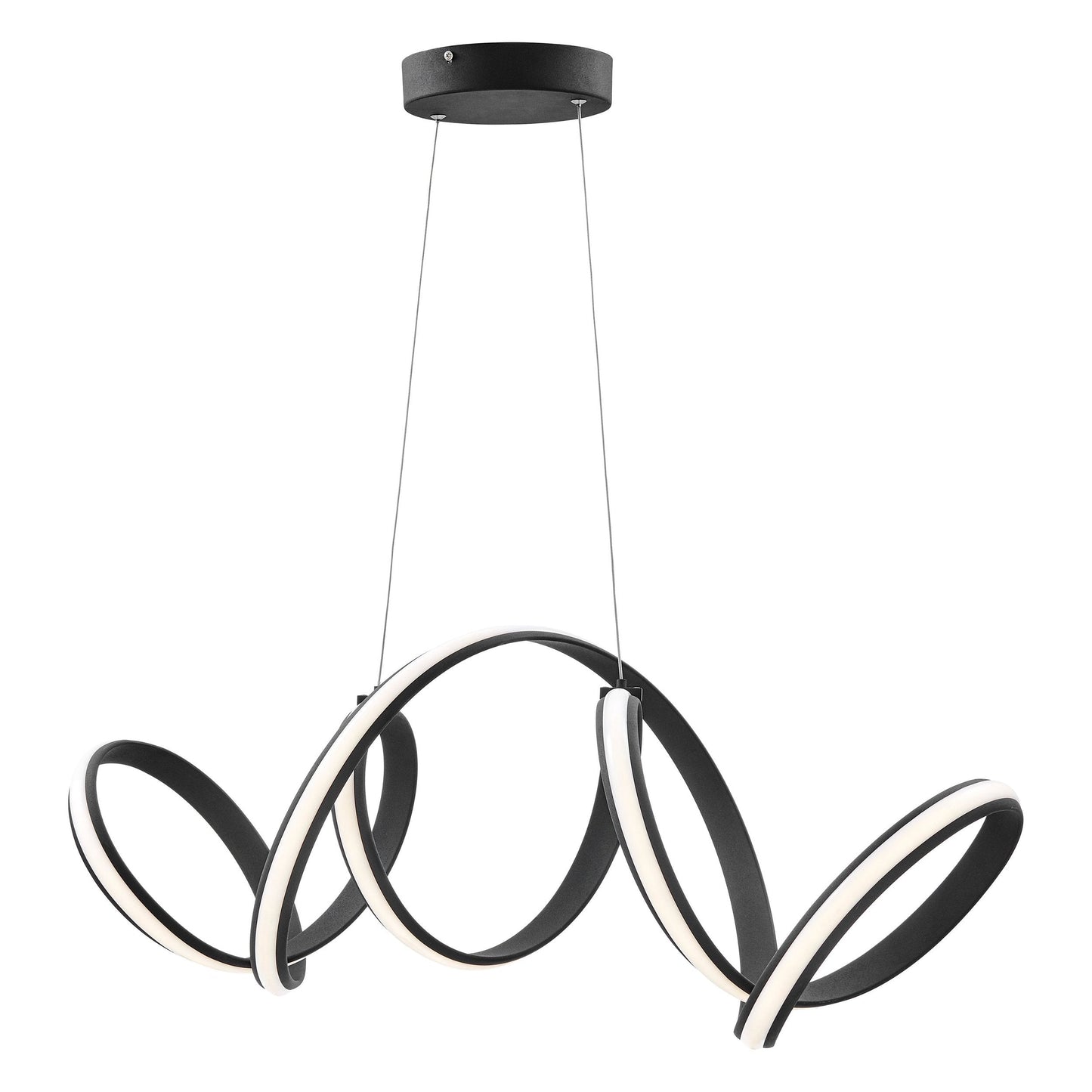 SEVILLE LED Chandelier Black