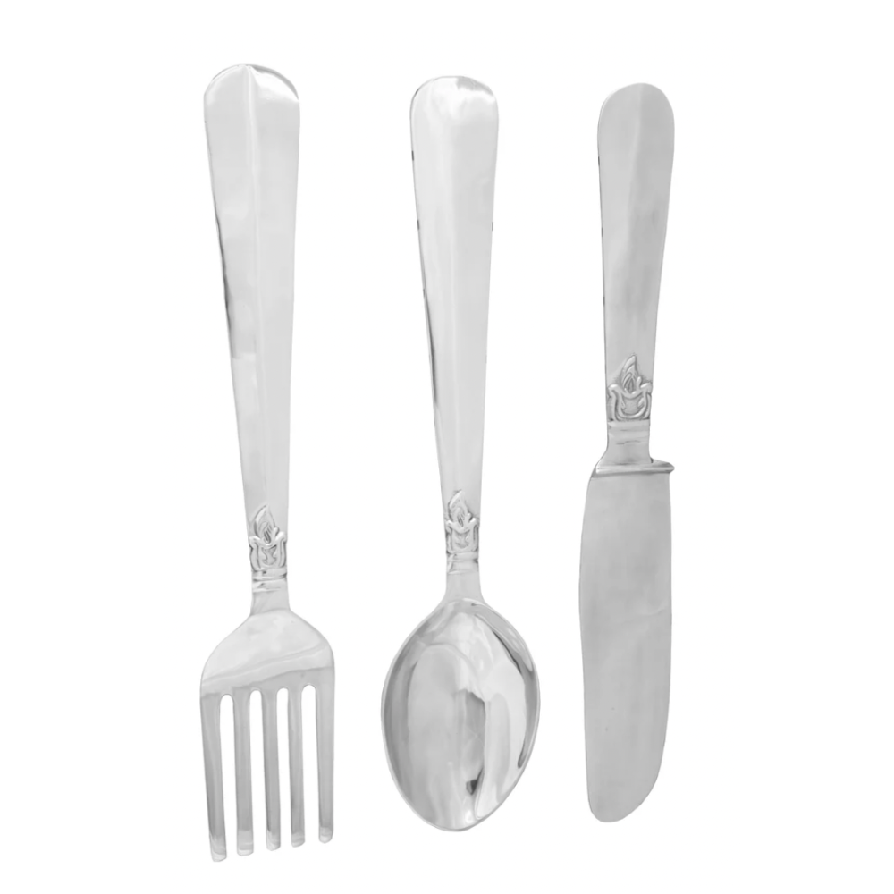 VICKY 3pc Utensil Set Kitchen Decor