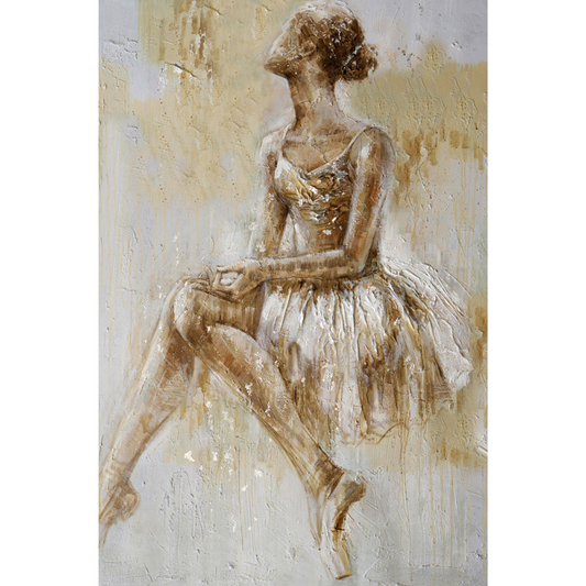 JACLYN Ballerina Canvas Wall Art