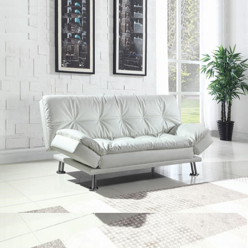 Off on sale white futon